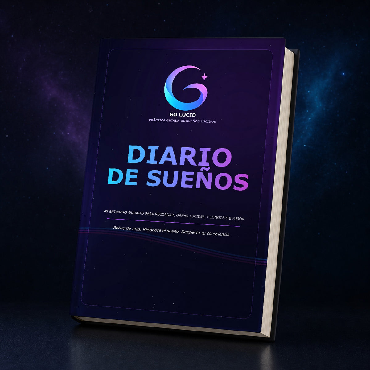 Go Lucid Dream Journal tapa dura, Español
